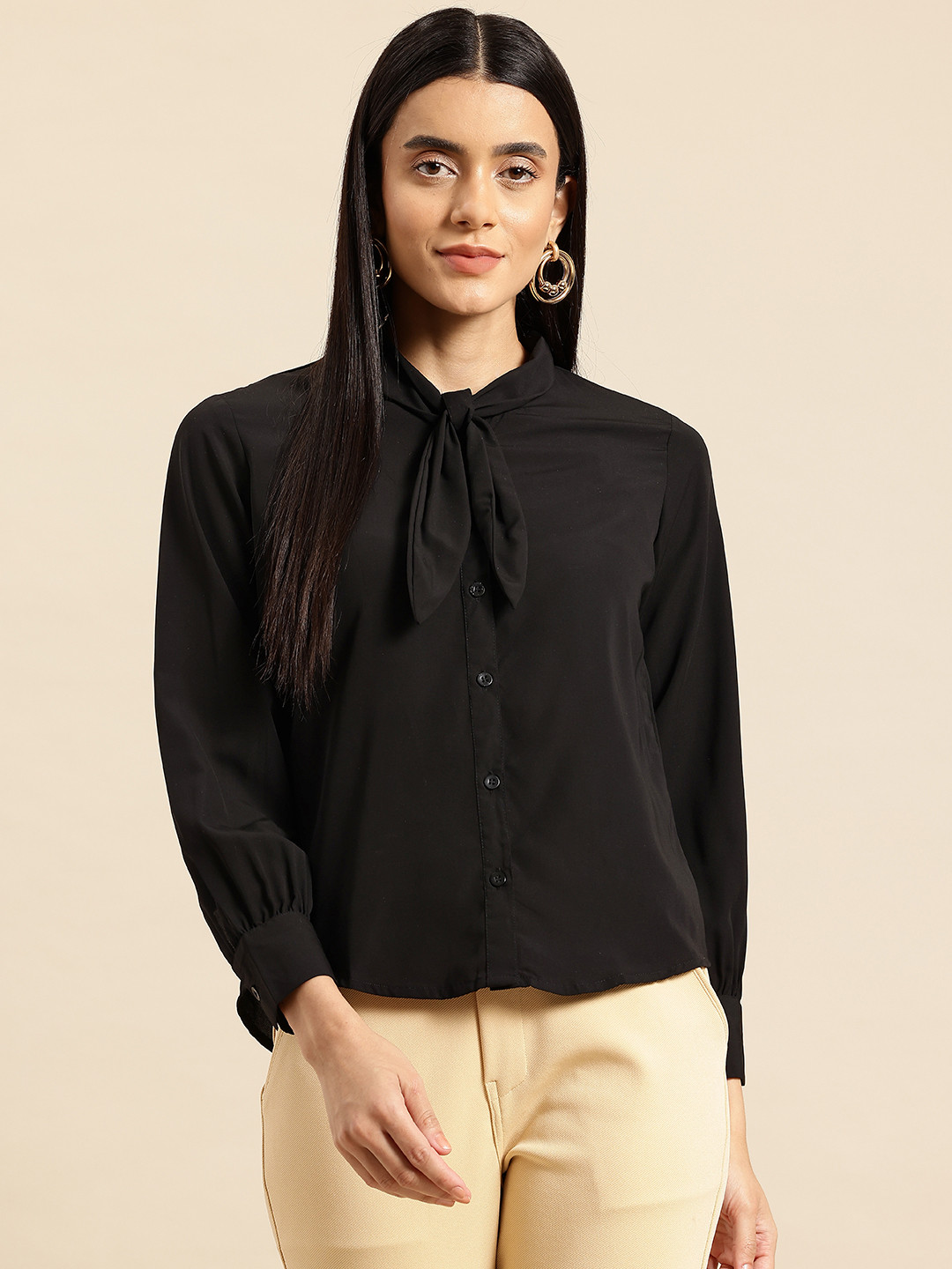 FITHUB Women Formal Shirt