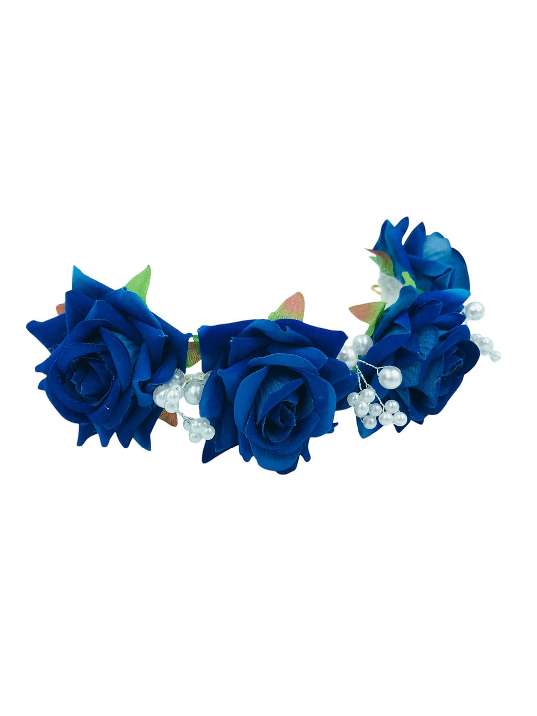 GADINFASHION Women Rose Flower Bun Juda Gajra