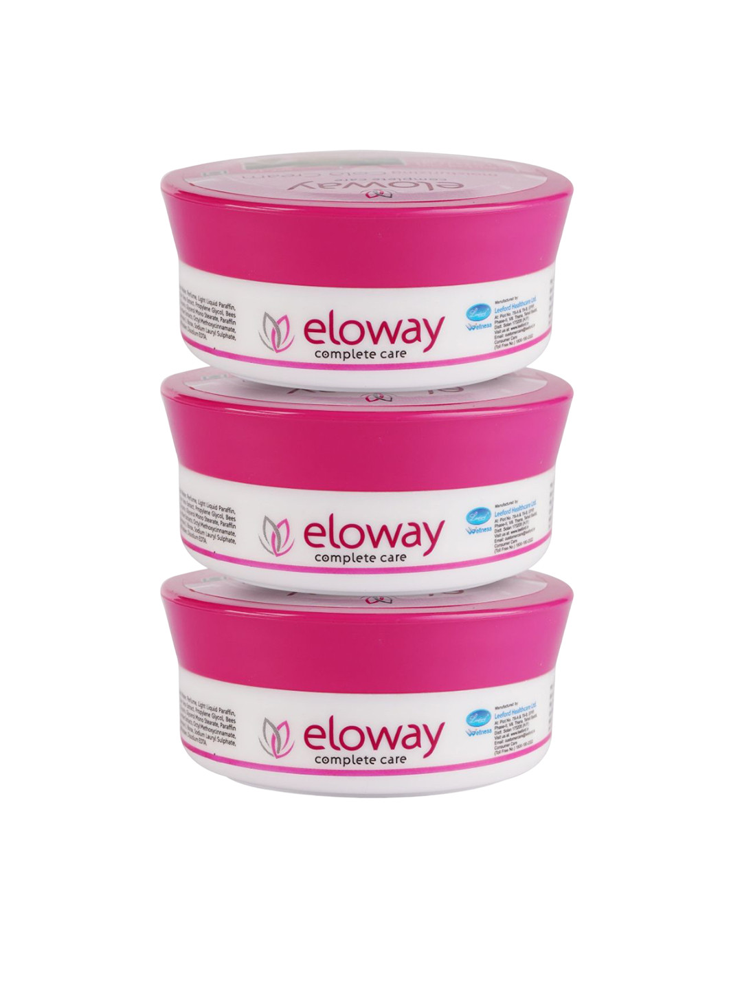 Leeford Set Of 3 Eloway Cold Cream- 50 g Each
