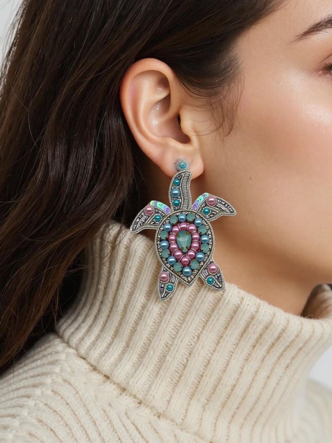 Digital Dress Room Classic Studs Earrings