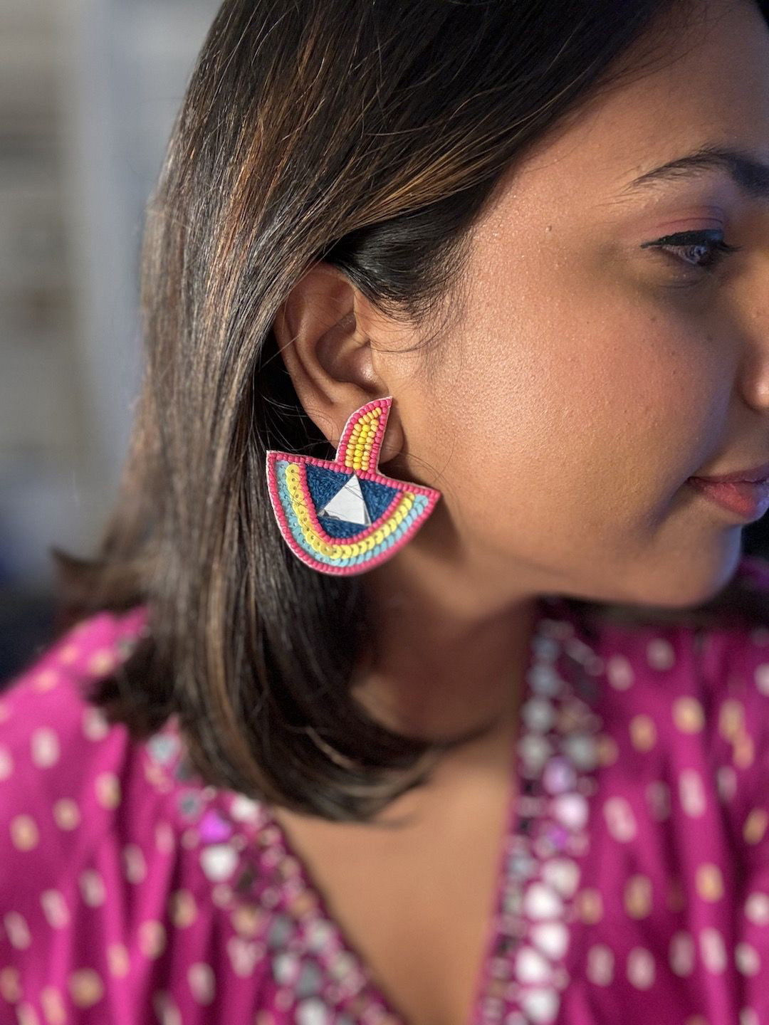Digital Dress Room Classic Studs Earrings