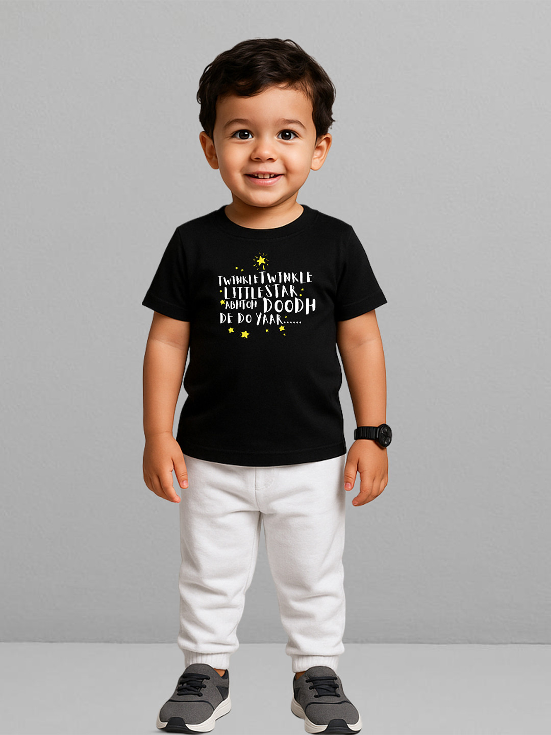 YK X First Laugh Boys Printed T-shirt