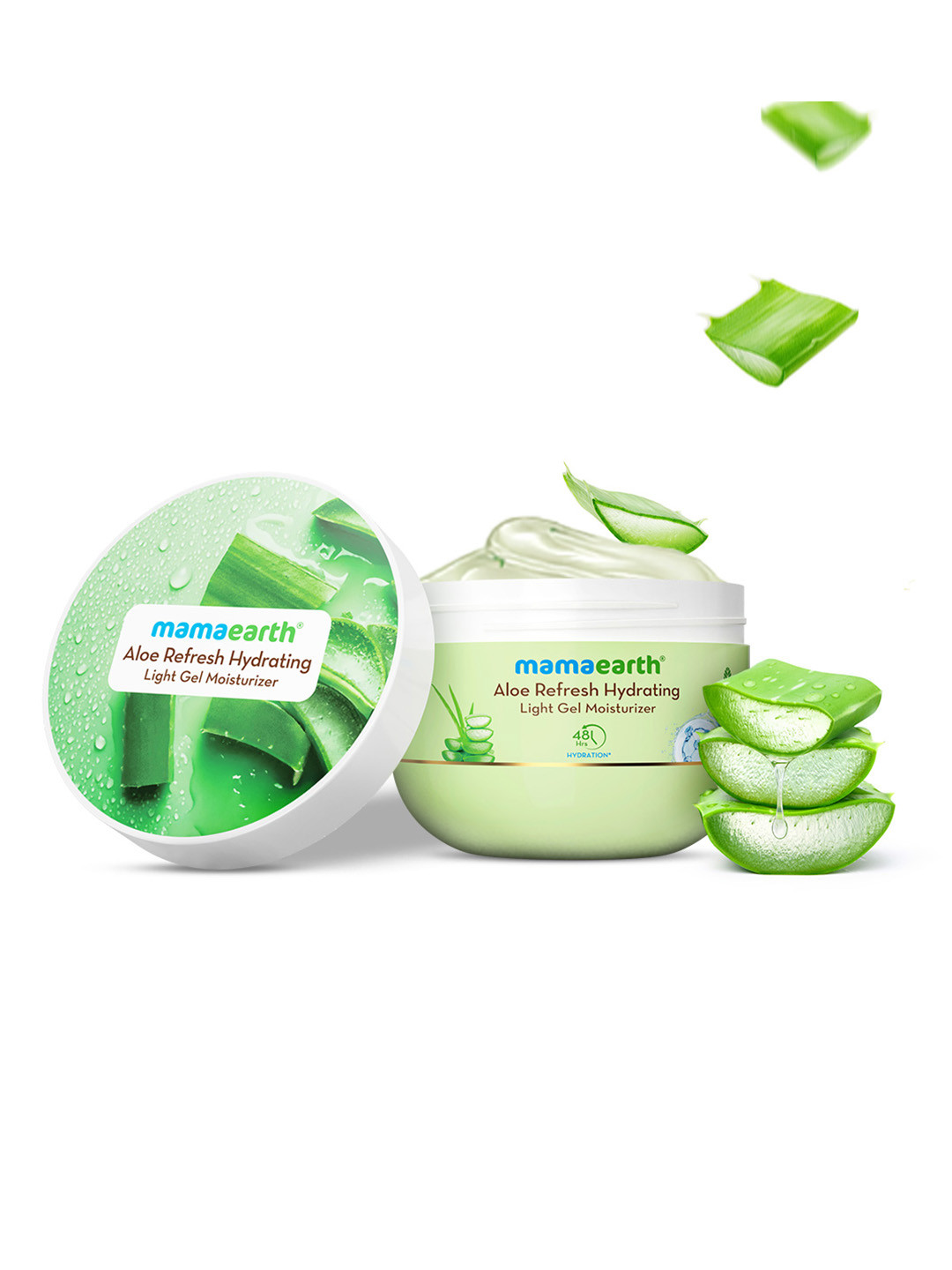 Mamaearth Aloe Refresh Hydrating Light Gel Moisturizer With Niacinamide - 200 g