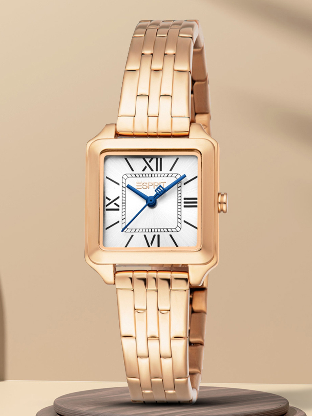 ESPRIT Women Printed Dial & Stainless Steel Straps Analogue Watch ES1L453M0055