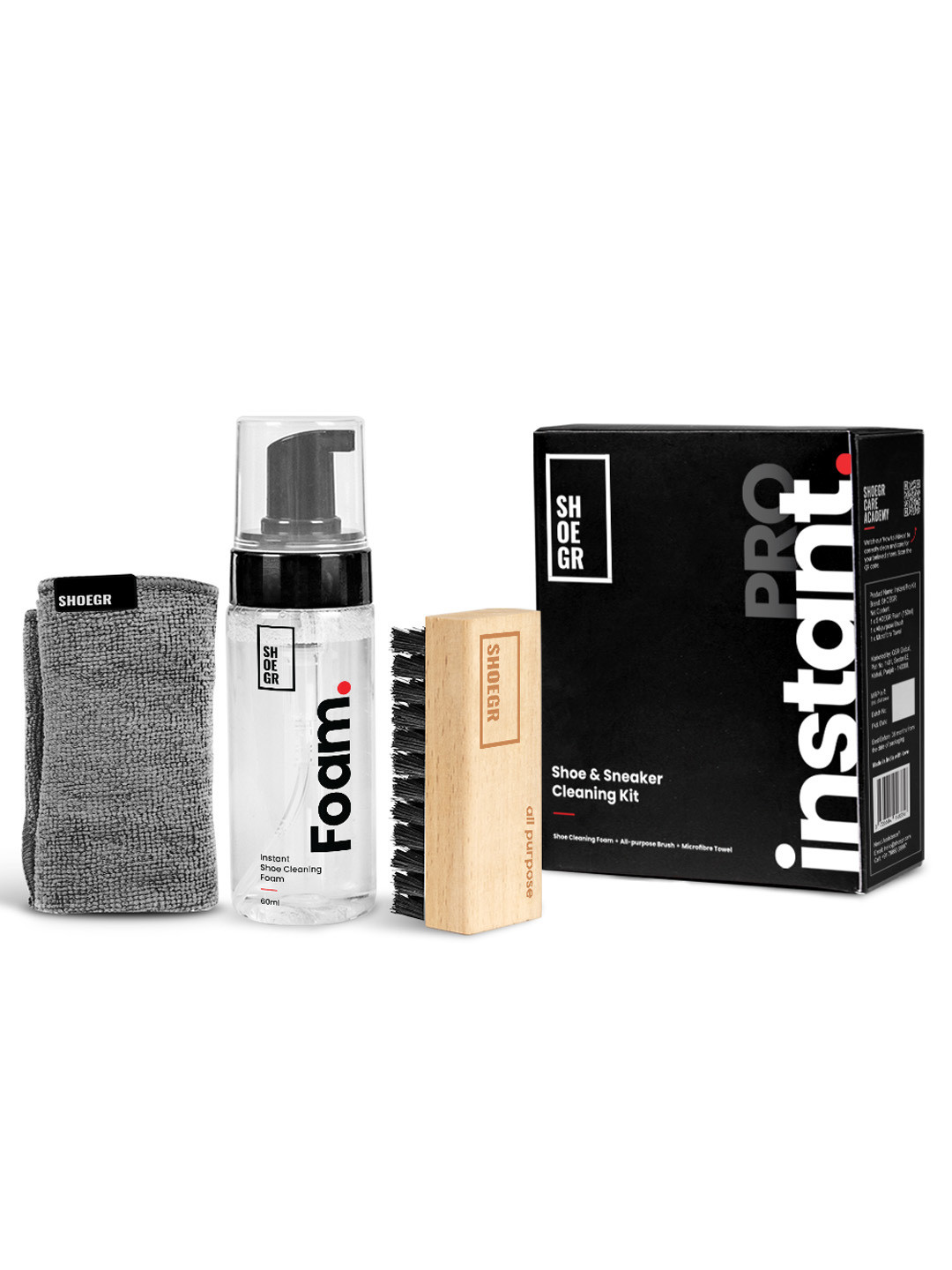 SHOEGR Instant Pro Shoe Cleaning Kit