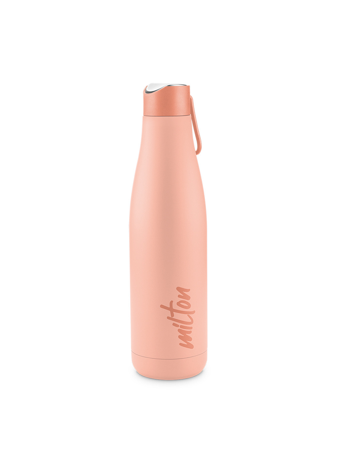 Milton Fame 600 Peach Stainless Steel Spill Proof Flask - 500ml