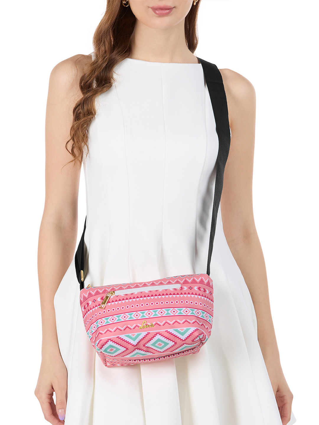 Lavie Women Trixie Floral Printed Crossbody Sling Bag