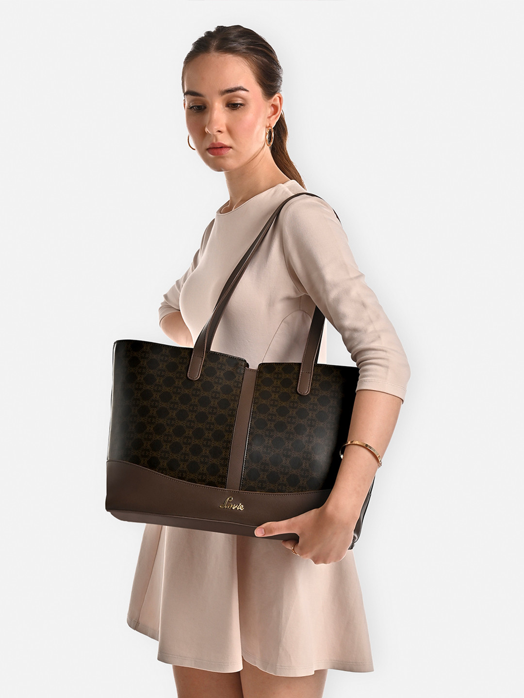 Lavie Women Mono Freya Large Tote Handbag