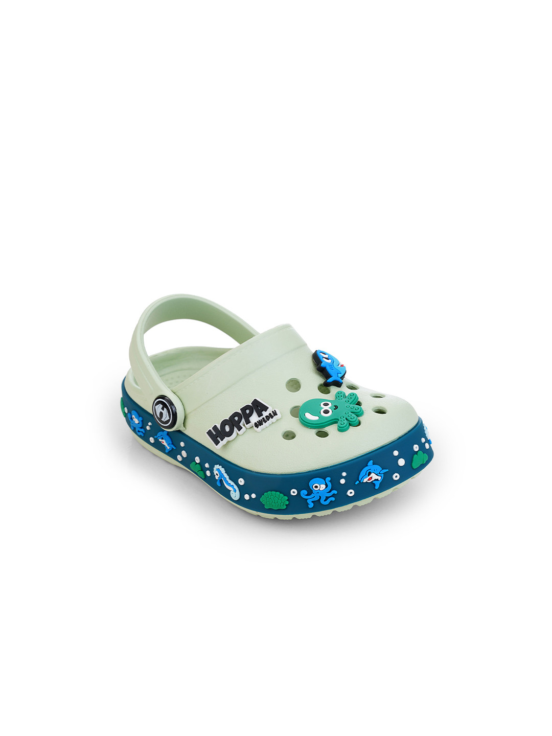 Hoppa Octo Mint Kids Clogs