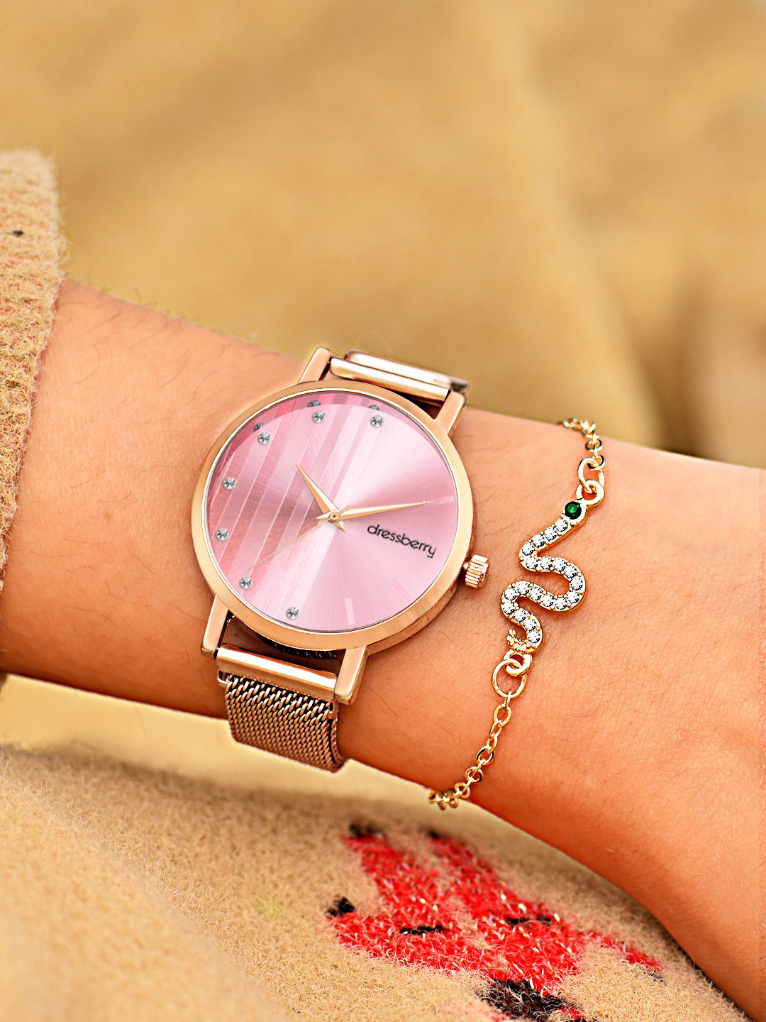 Dressberry Women Watches Gift Set