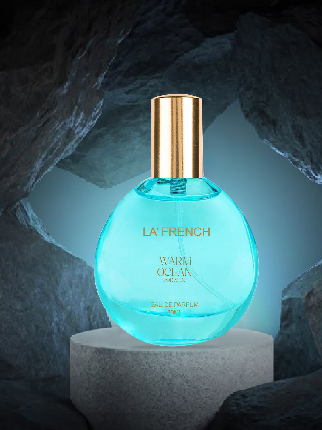 La French Men Warm Ocean Long-Lasting Eau De Parfum - 30 ml