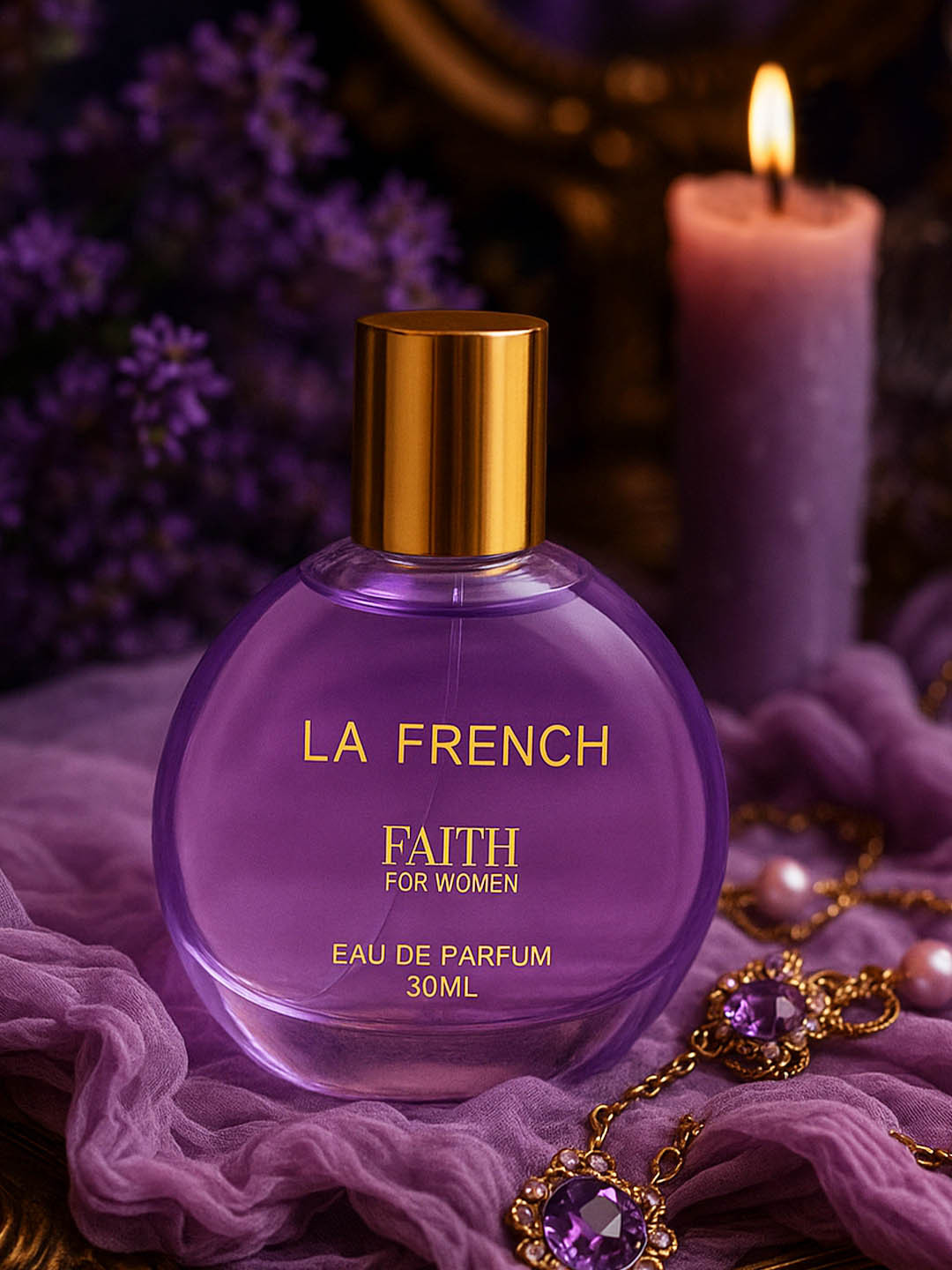 La French Women Faith Long Lasting Eau De Parfum - 30 ml