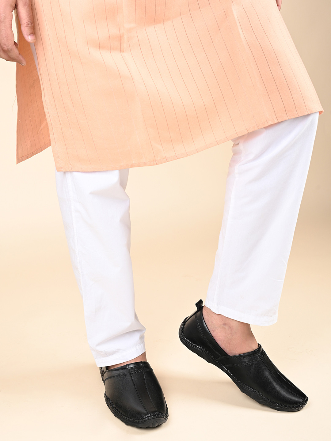 LOUIS STITCH Men Genuine Leather Ultra Lightweight Nagra Mojaris