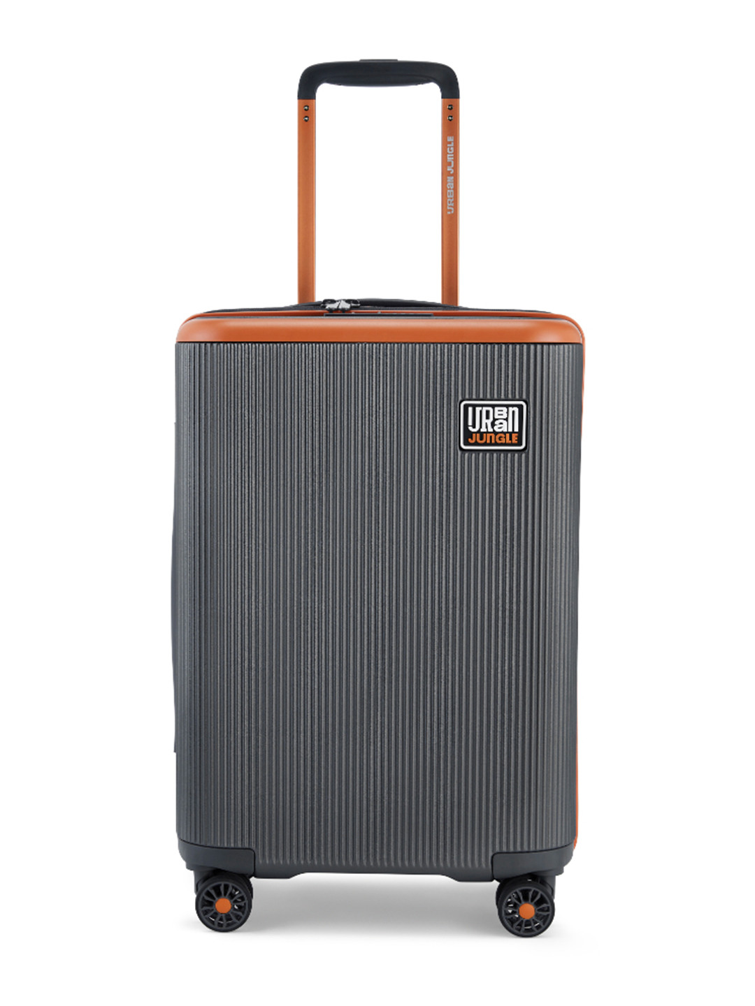Urban Jungle By Safari Grey Light Weight Cabin Hardside Trolley Polycarboante Suitcase