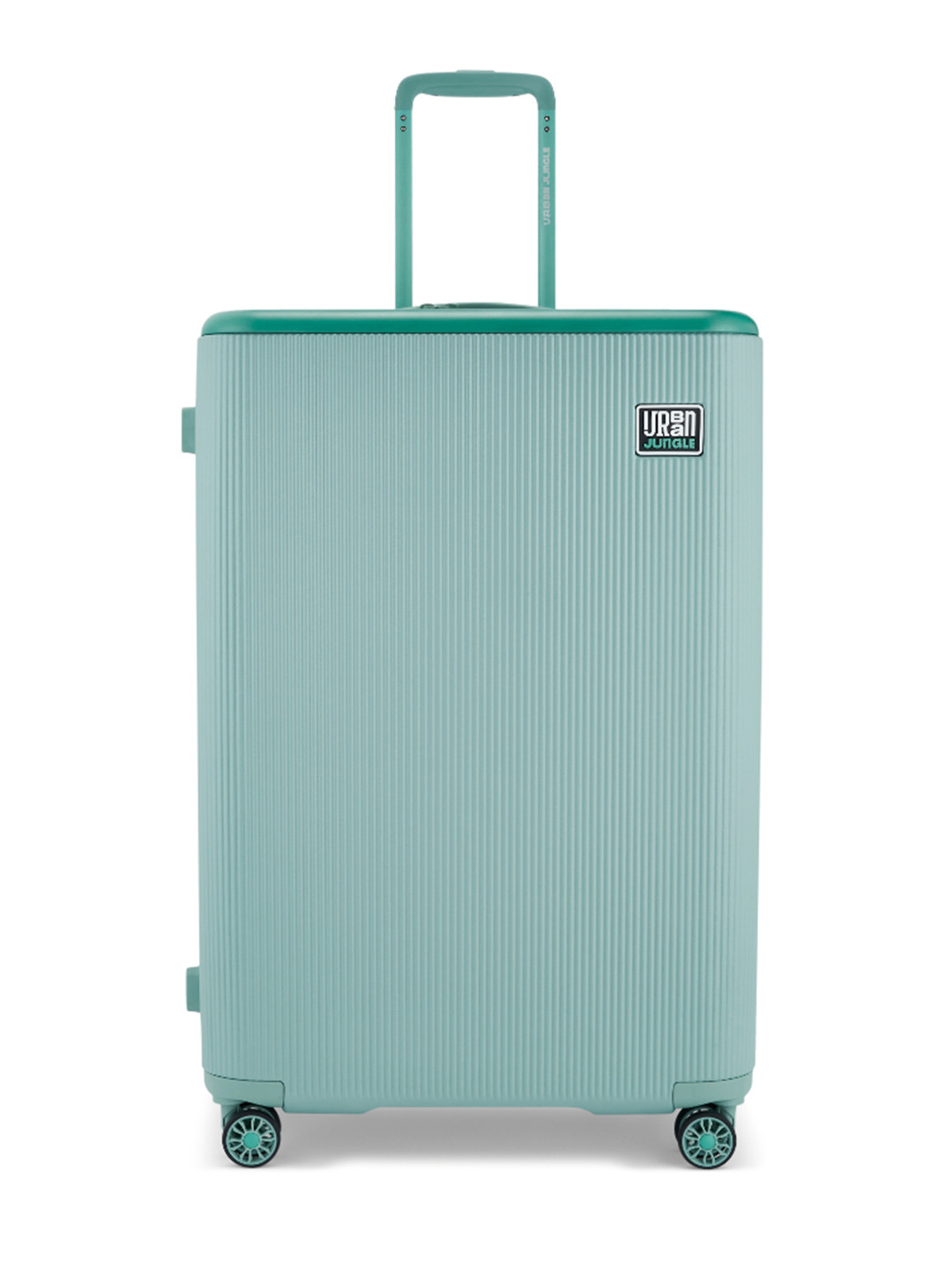 Urban Jungle By Safari Olive Light Weight Hardside Trolley Large Polycarbonate Suitcase