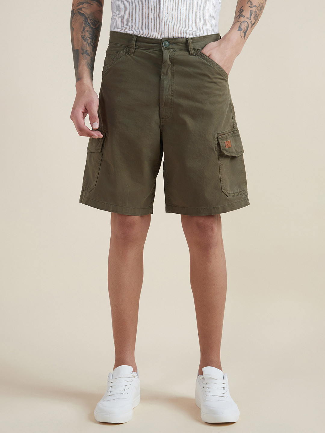 Allen Solly Men Cargo Shorts