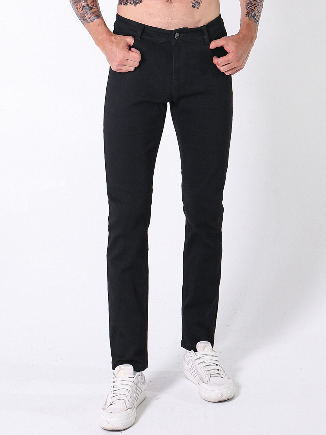 L'monte Men Skinny Fit Light Fade Stretchable Jeans