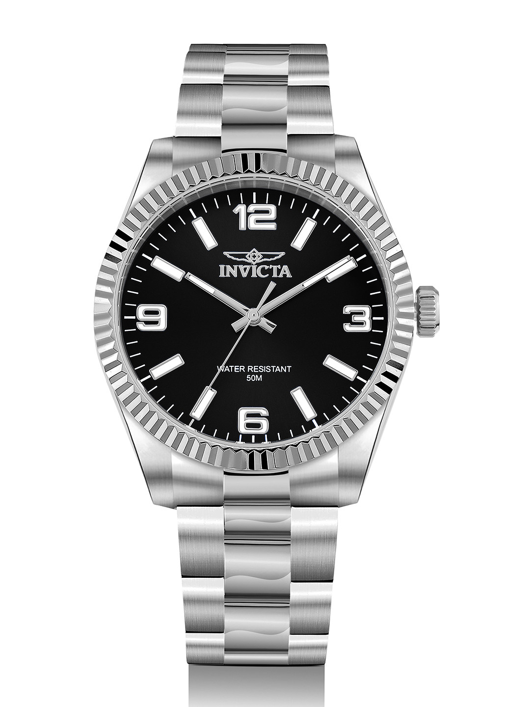 Invicta Men Dial & Stainless Steel Bracelet Style Straps Analogue Watch 47448