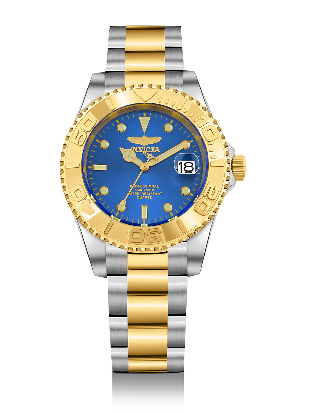 Invicta Men Dial & Stainless Steel Bracelet Style Straps Analogue Watch 29942