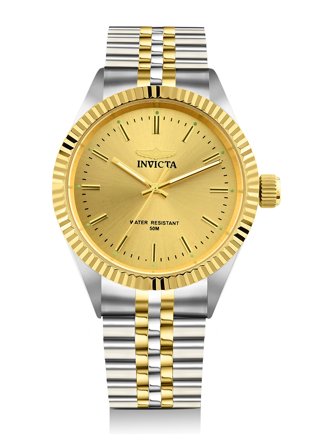 Invicta Men Round Dial & Stainless Steel Bracelet Style Straps Analogue Watch 29382