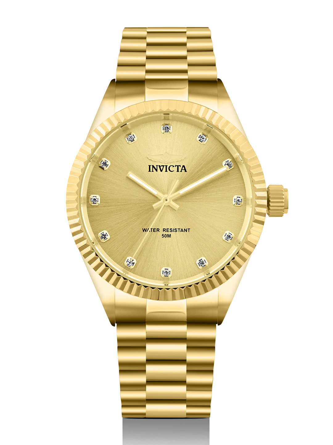Invicta Men Dial & Stainless Steel Bracelet Style Straps Analogue Watch 29504