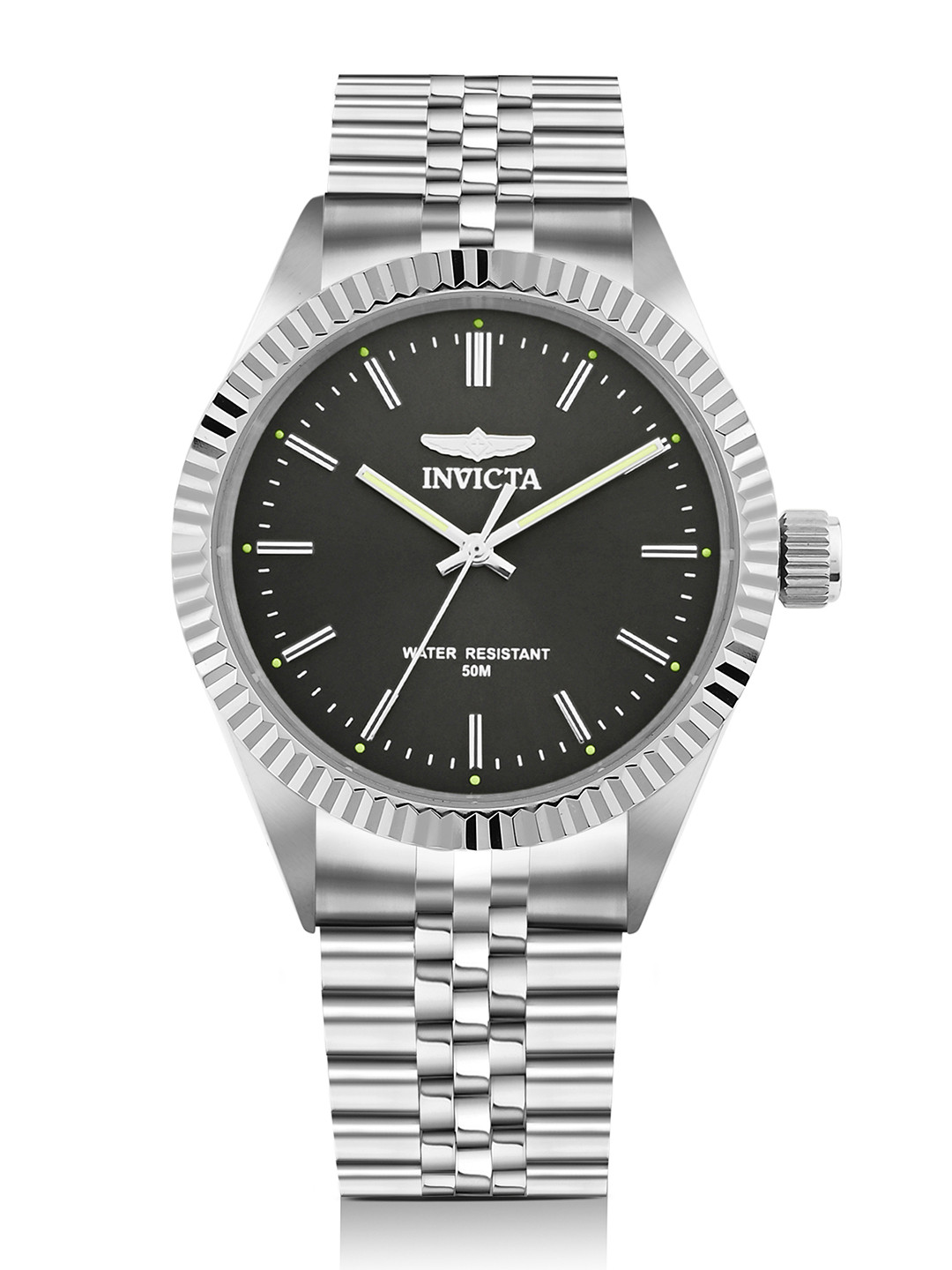 Invicta Men Round Dial & Stainless Steel Bracelet Style Straps Analogue Watch 29372