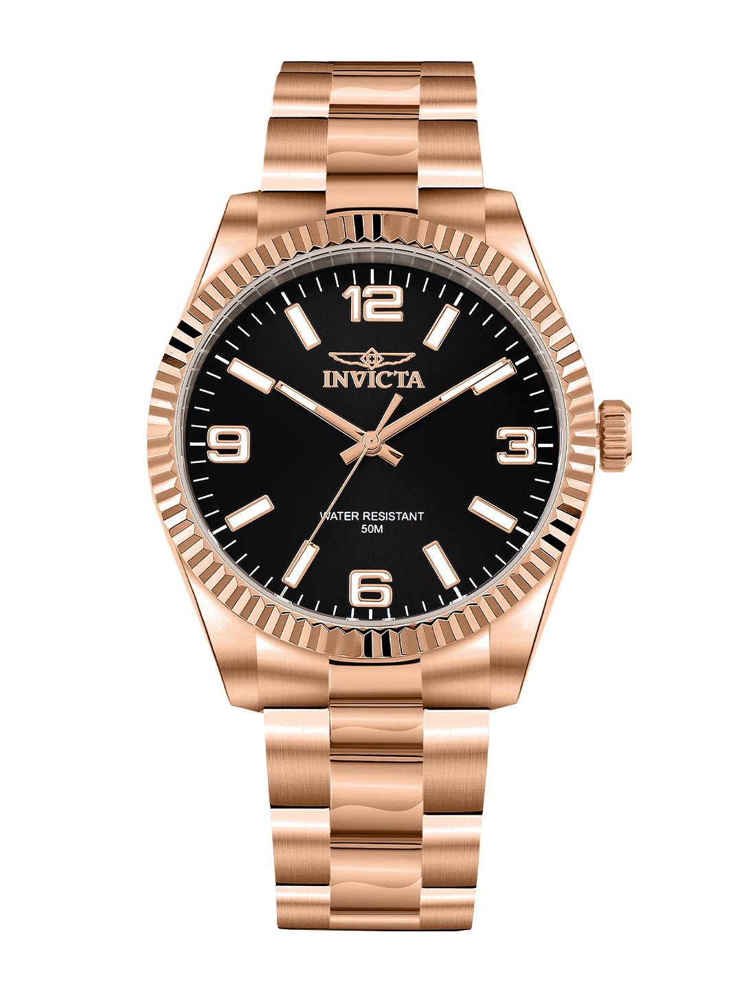 Invicta Men Dial & Stainless Steel Bracelet Style Straps Analogue Watch 47461