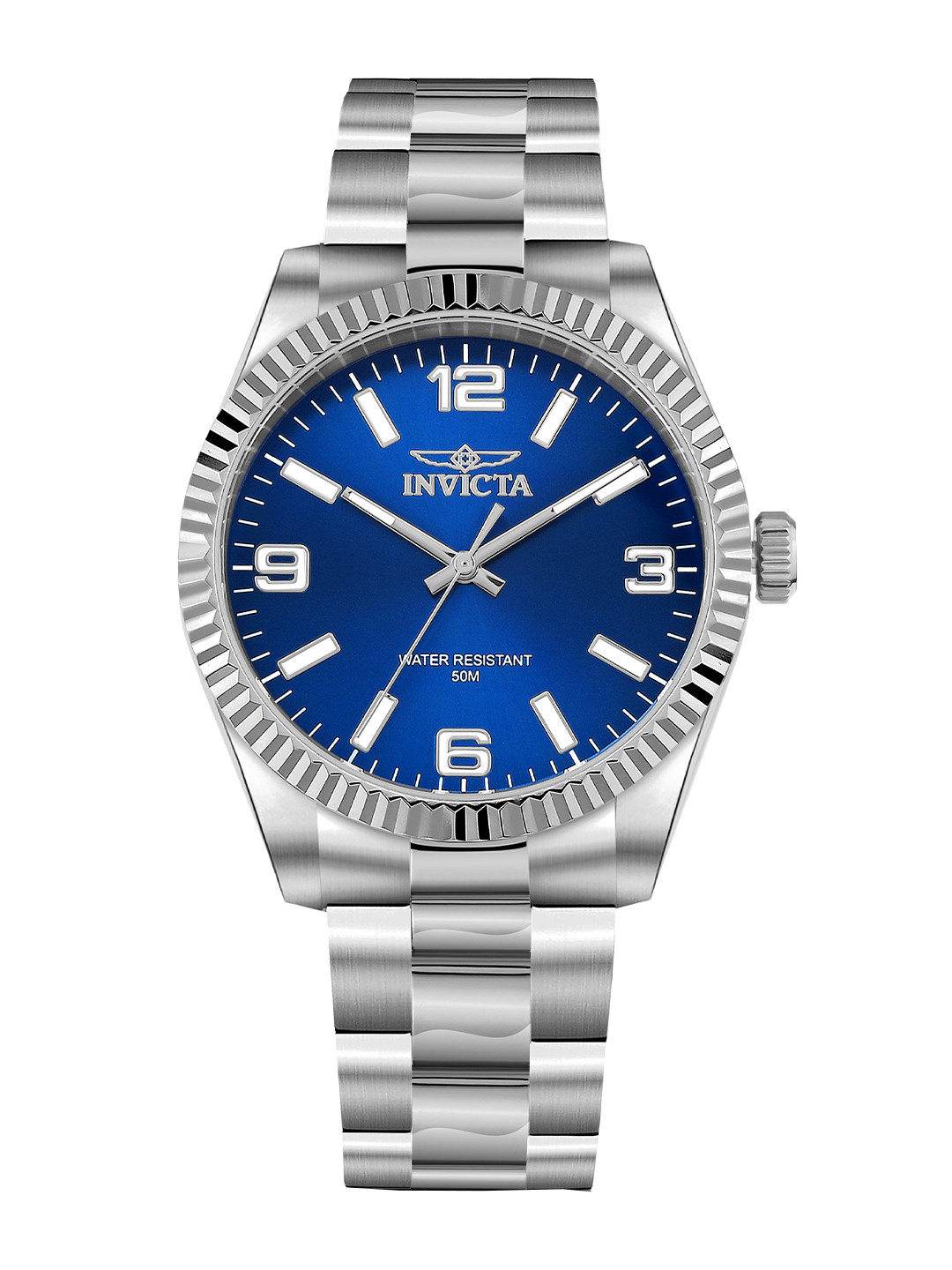 Invicta Men Dial & Stainless Steel Bracelet Style Straps Analogue Watch 47451