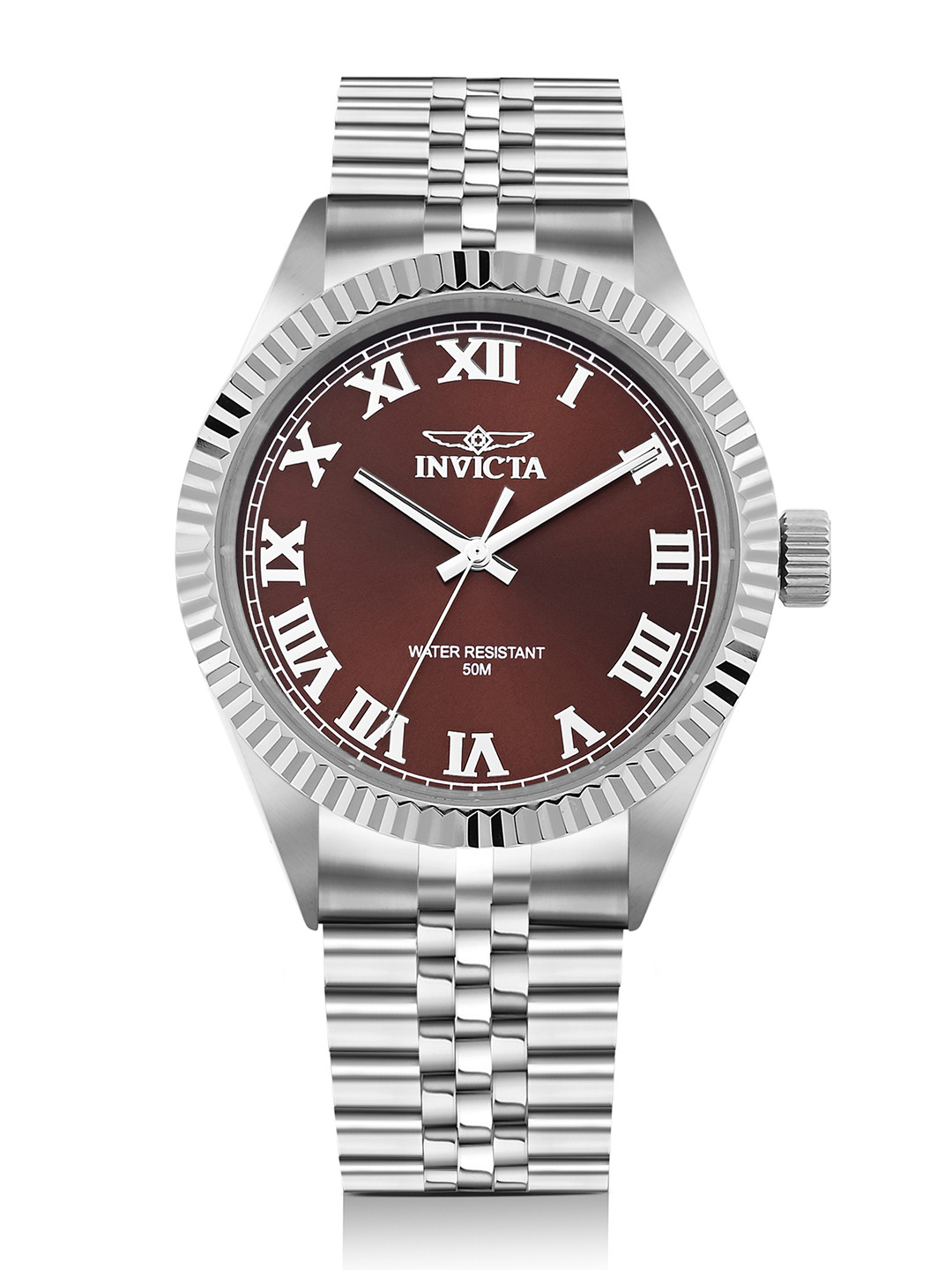 Invicta Men Dial & Stainless Steel Bracelet Style Straps Analogue Watch 47400