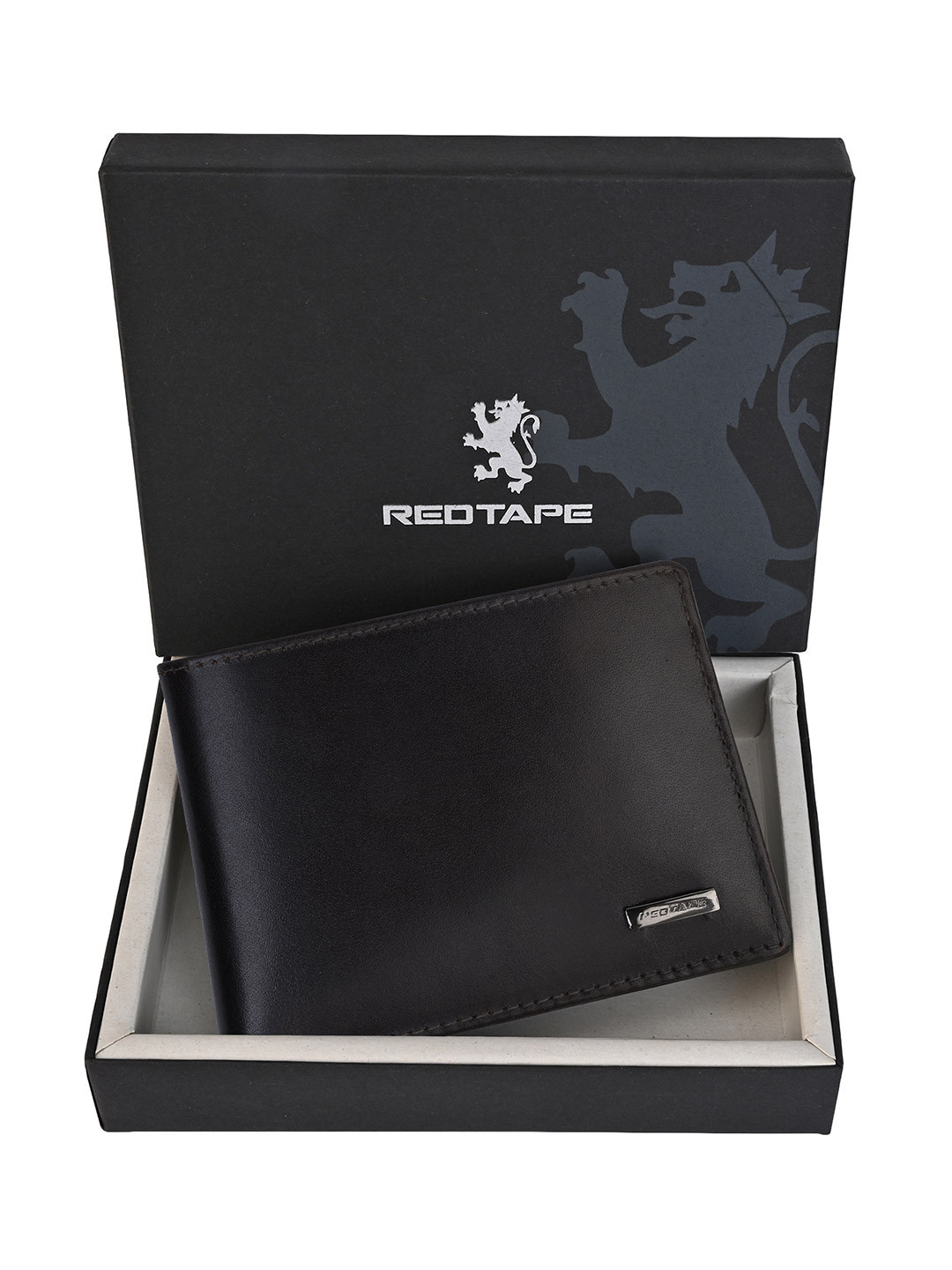 Red Tape Men Leather Card Holder