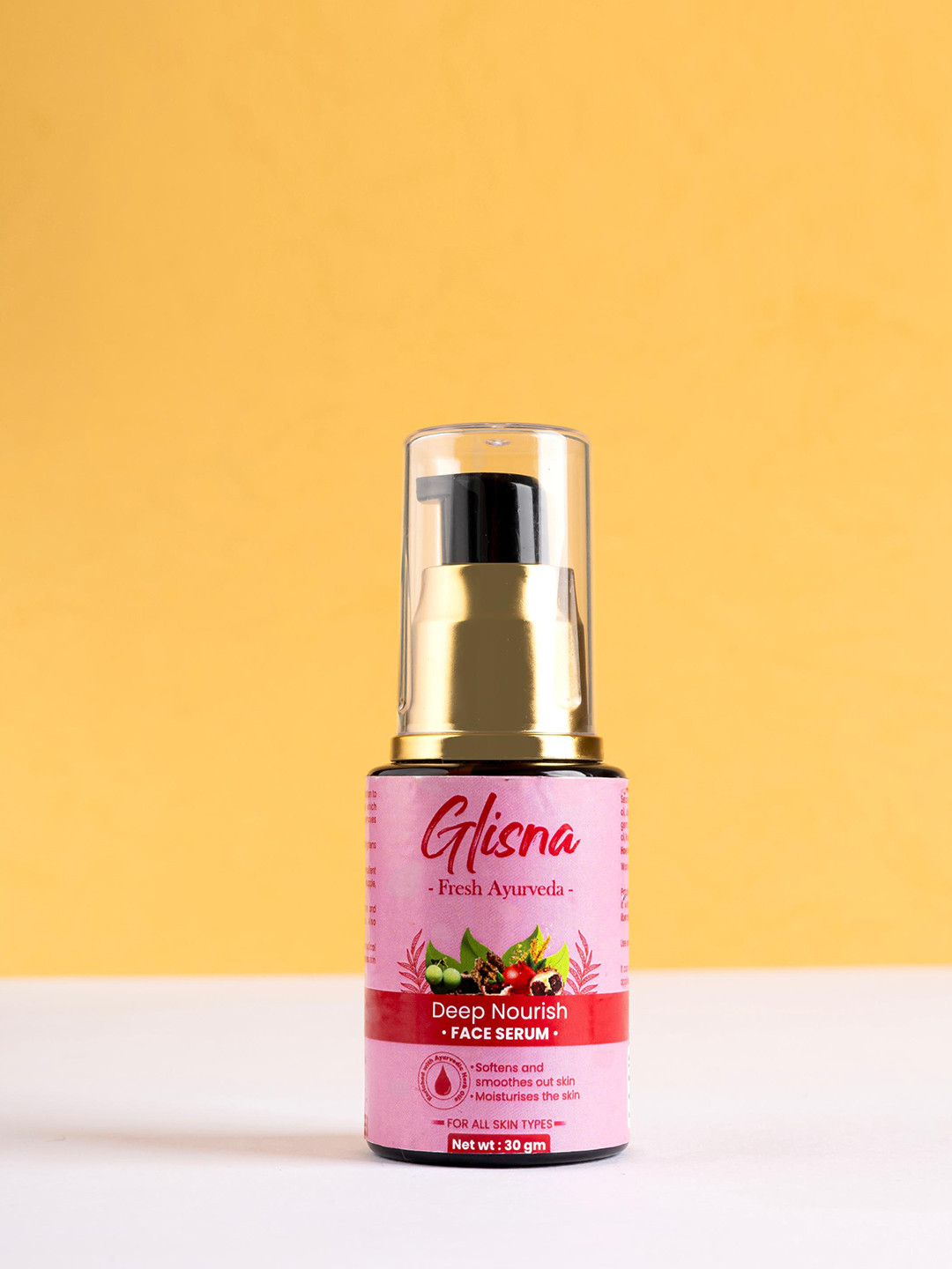 GLISNA Natural Deep Nourish Face Serum - 30 ml