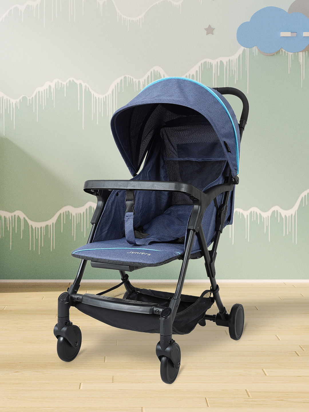 Juniors by Babyshop Infants Stroller With Adjustable Canopy