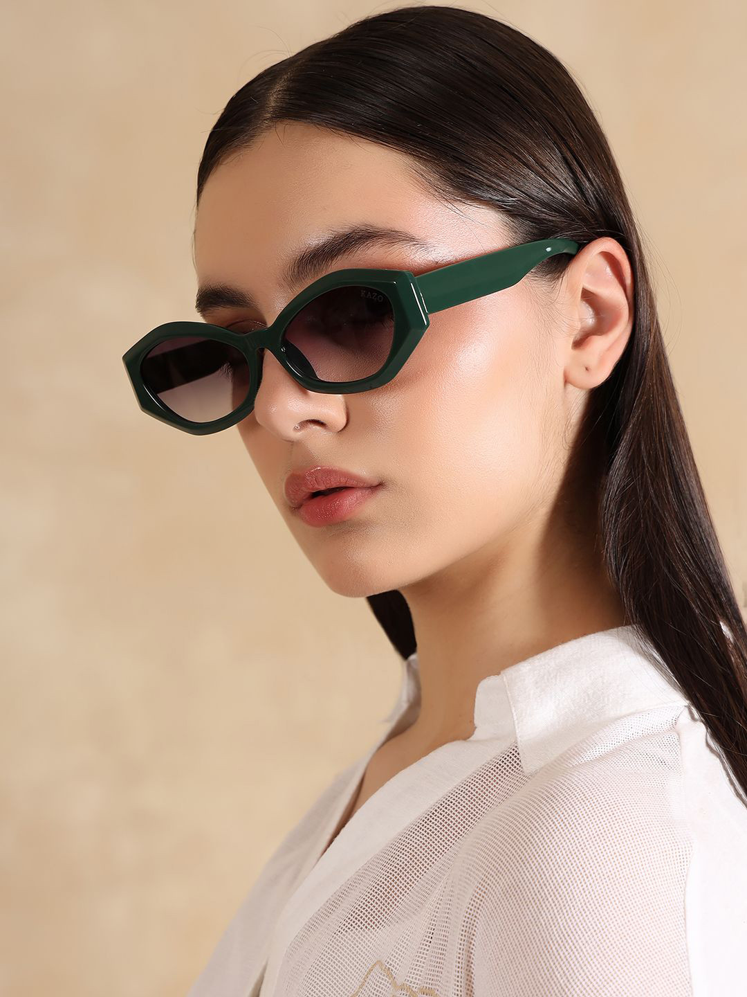 Kazo Women Chic Angular Sunglasses