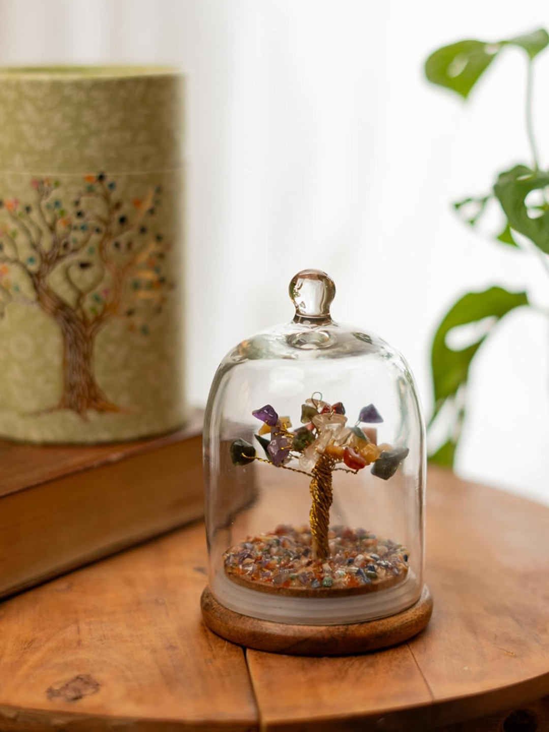 Ritualistic Dome Crystal Chakra Tree