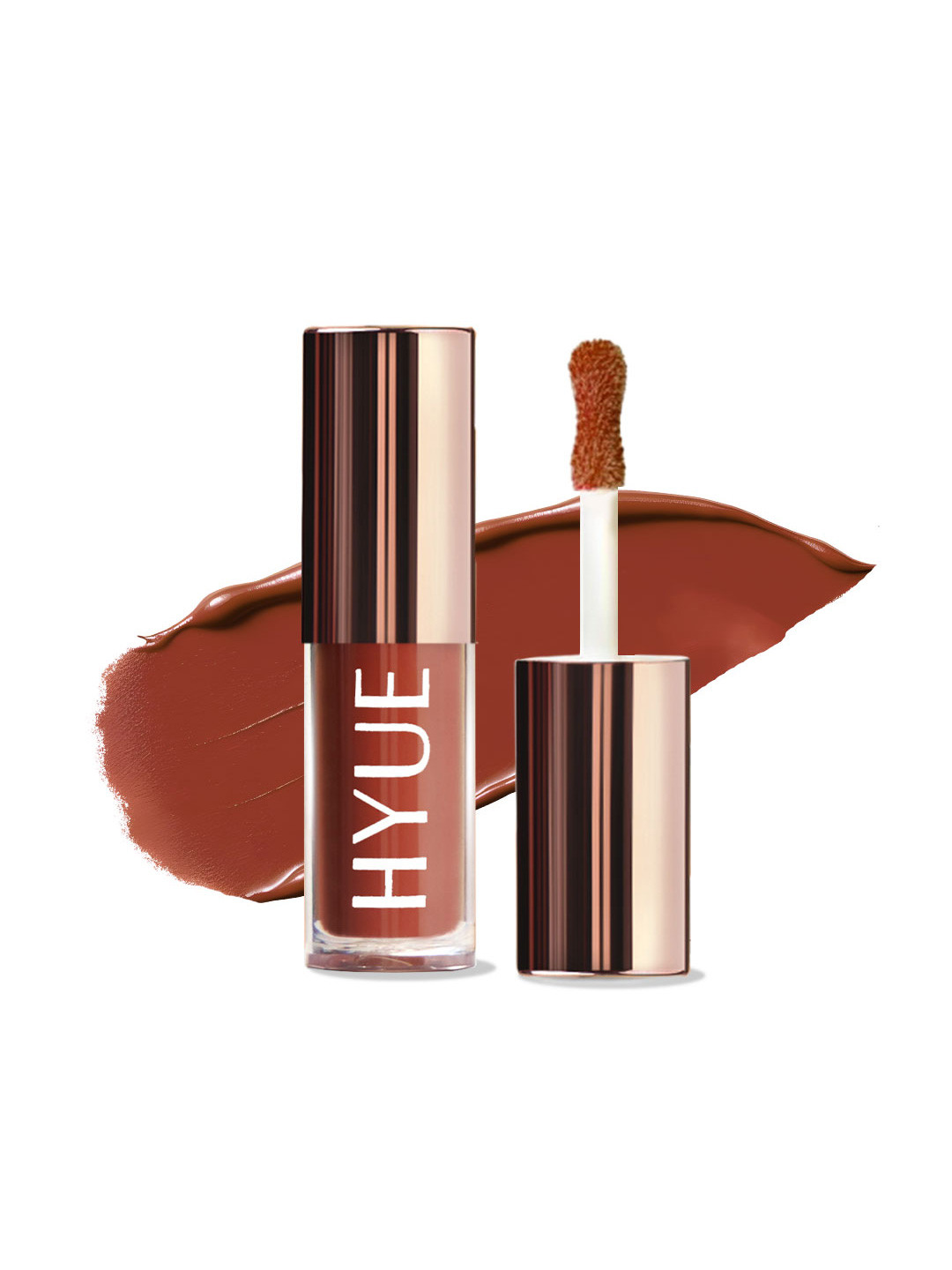 HYUE Hydra Matte Liquid Lipstick Spicy Tan - With Jojoba and Almond Oil- 2.2ml