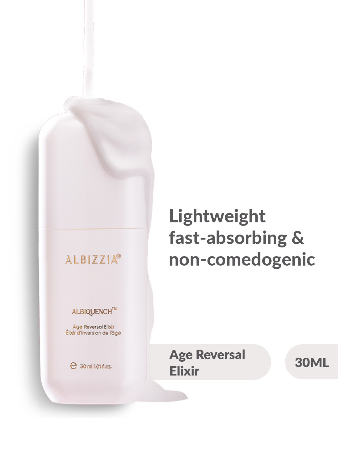 ALBIZZIA Age Reversal Elixir Serum With Hyaluronic Acid For Anti-Ageing - 30 ml