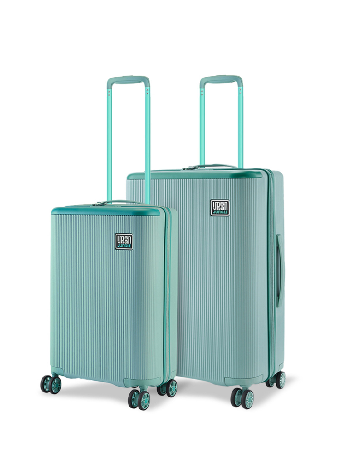 Urban Jungle By Safari Set Of 2 Light Weight Hardside Trolley Polycarboante Suitcase