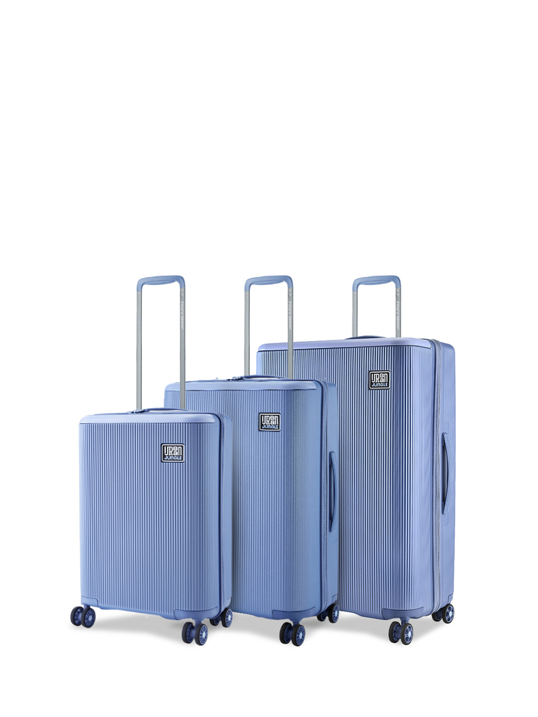 Safari By Safari Set Of 3 Light Weight Hardside Trolley Polycarboante Suitcase