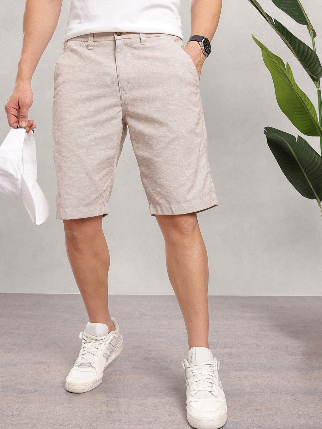 Nautica Men NaturEase Chino Blend Shorts