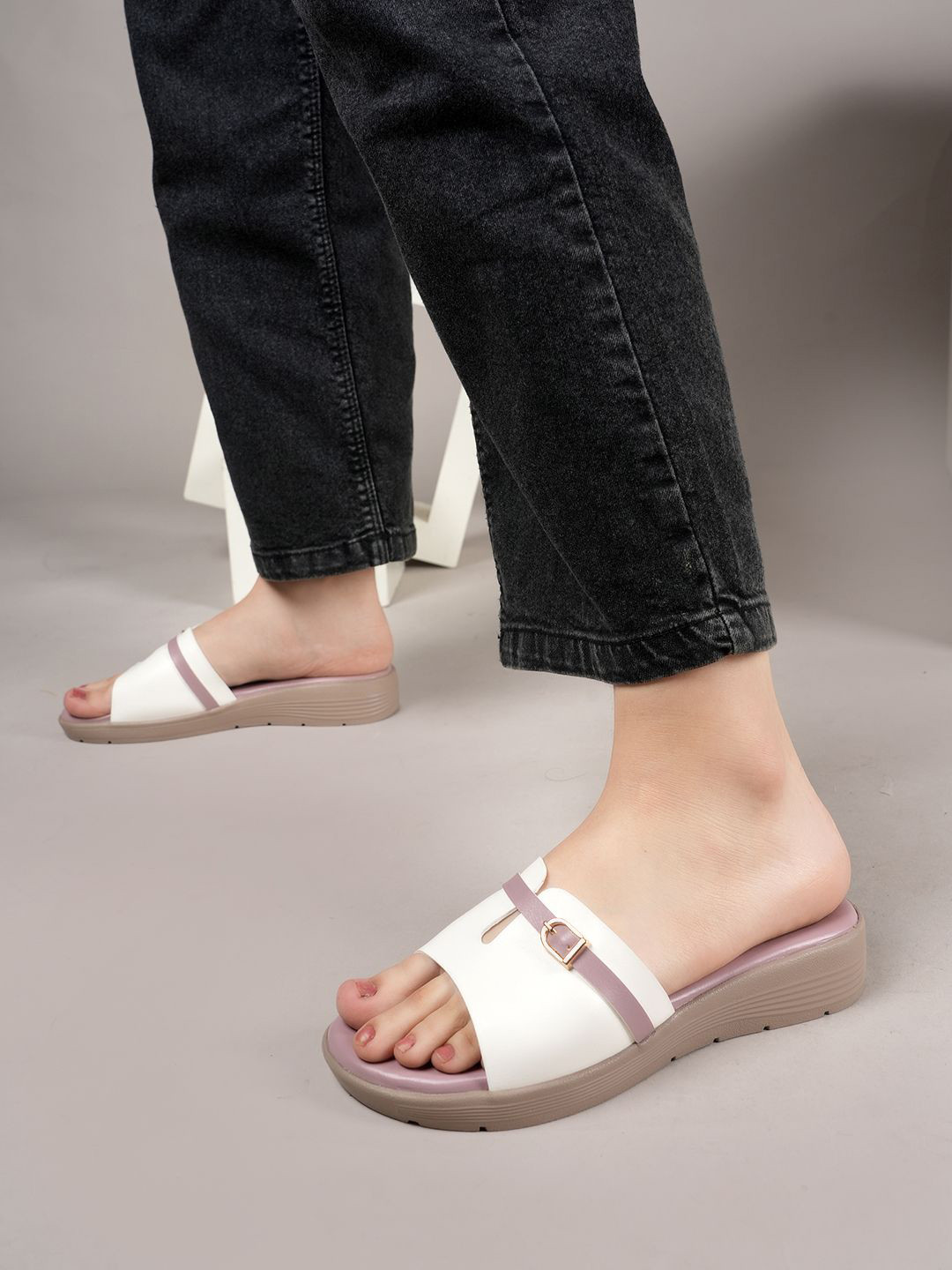Lavie Women Wedge Pumps with Buckles