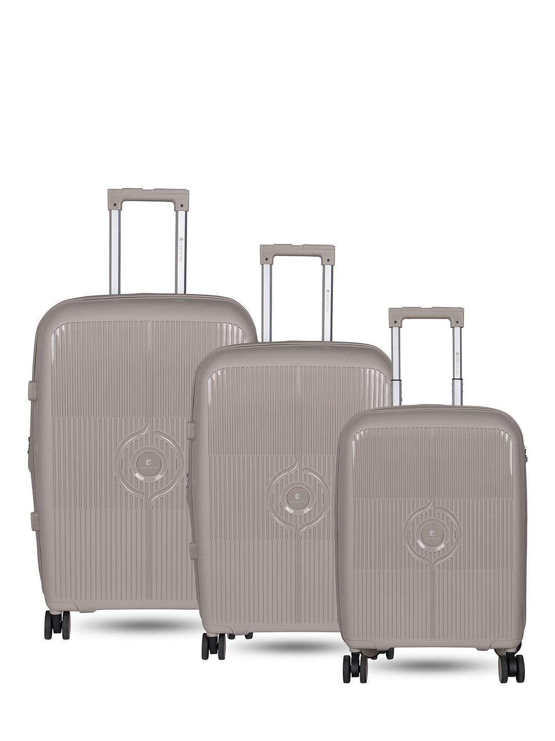 Polo Class Unisex Set Of 3 Suitcase Trolley Bags