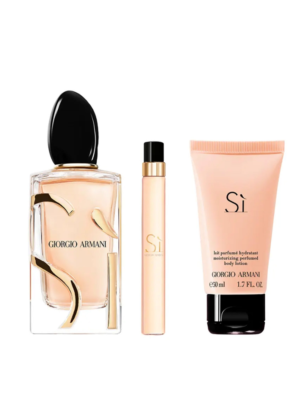 Giorgio Armani Si Eau De Parfum 100ml+10ml & Moisturising Perfumed Body Lotion 50ml