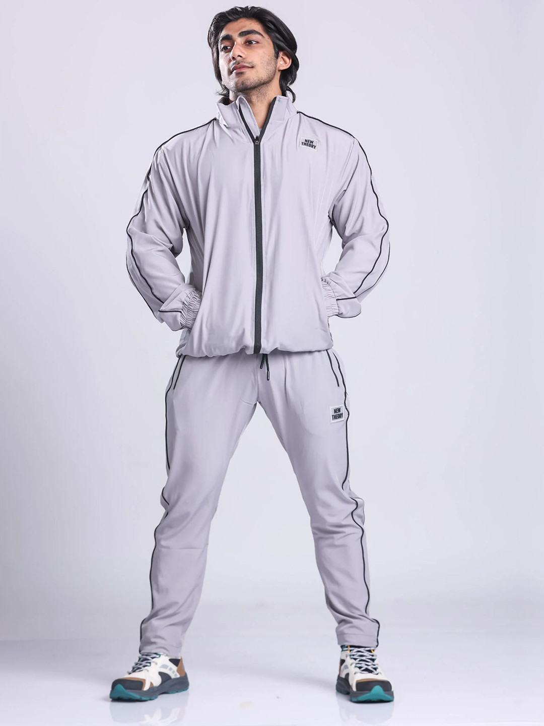 New Theory Men Sweat-Wicking Tracksuits