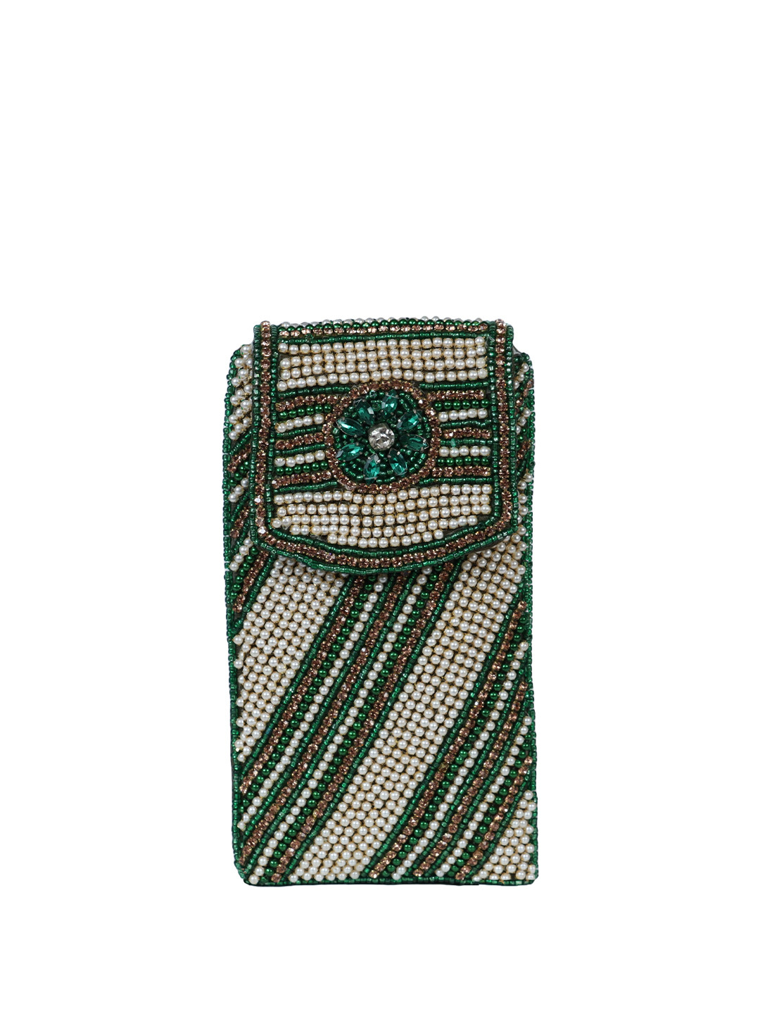 Kaarnis Green Sapphire Mobile Bag