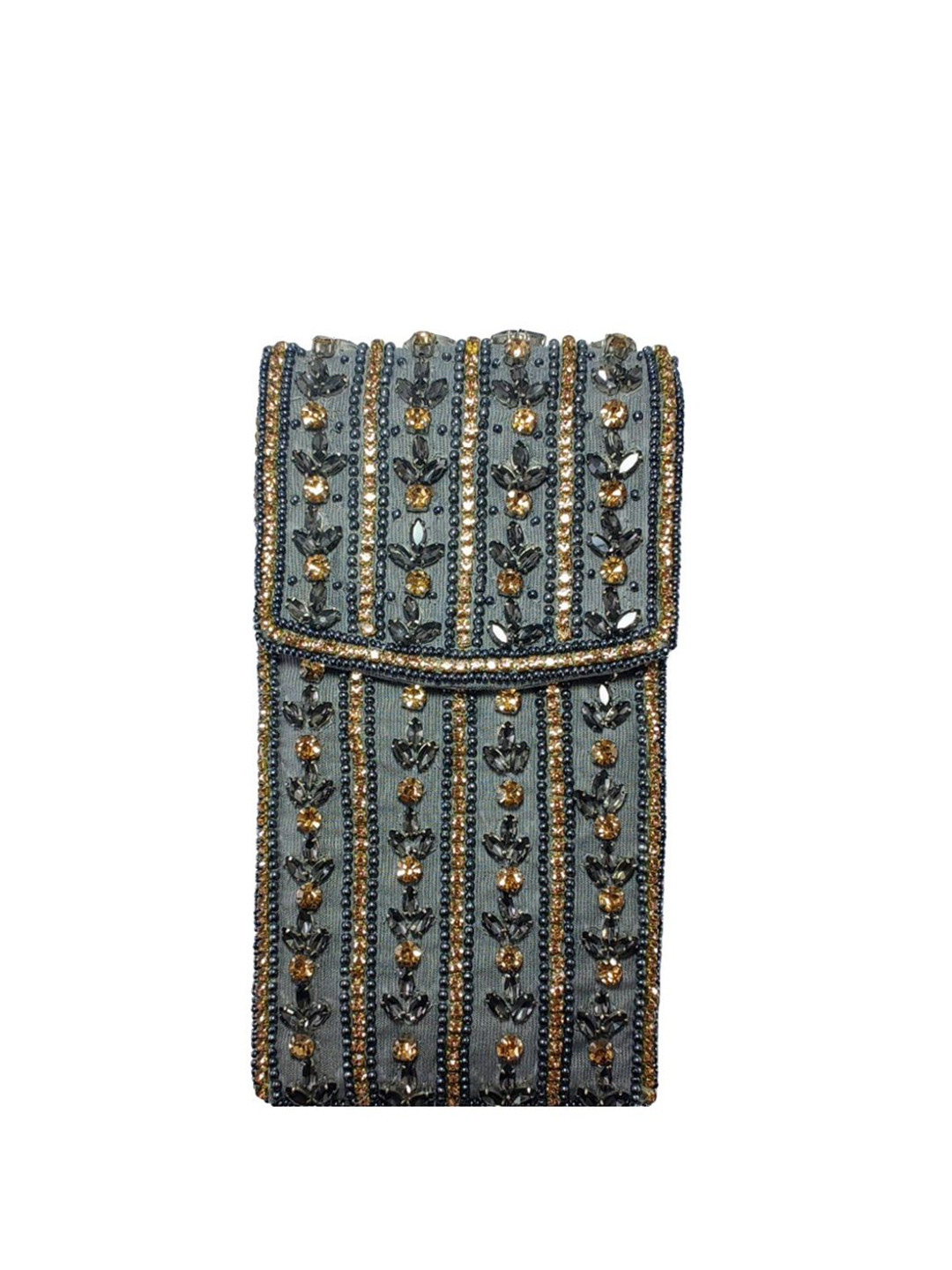 Kaarnis Grey Elegance Ornament Mobile Bag