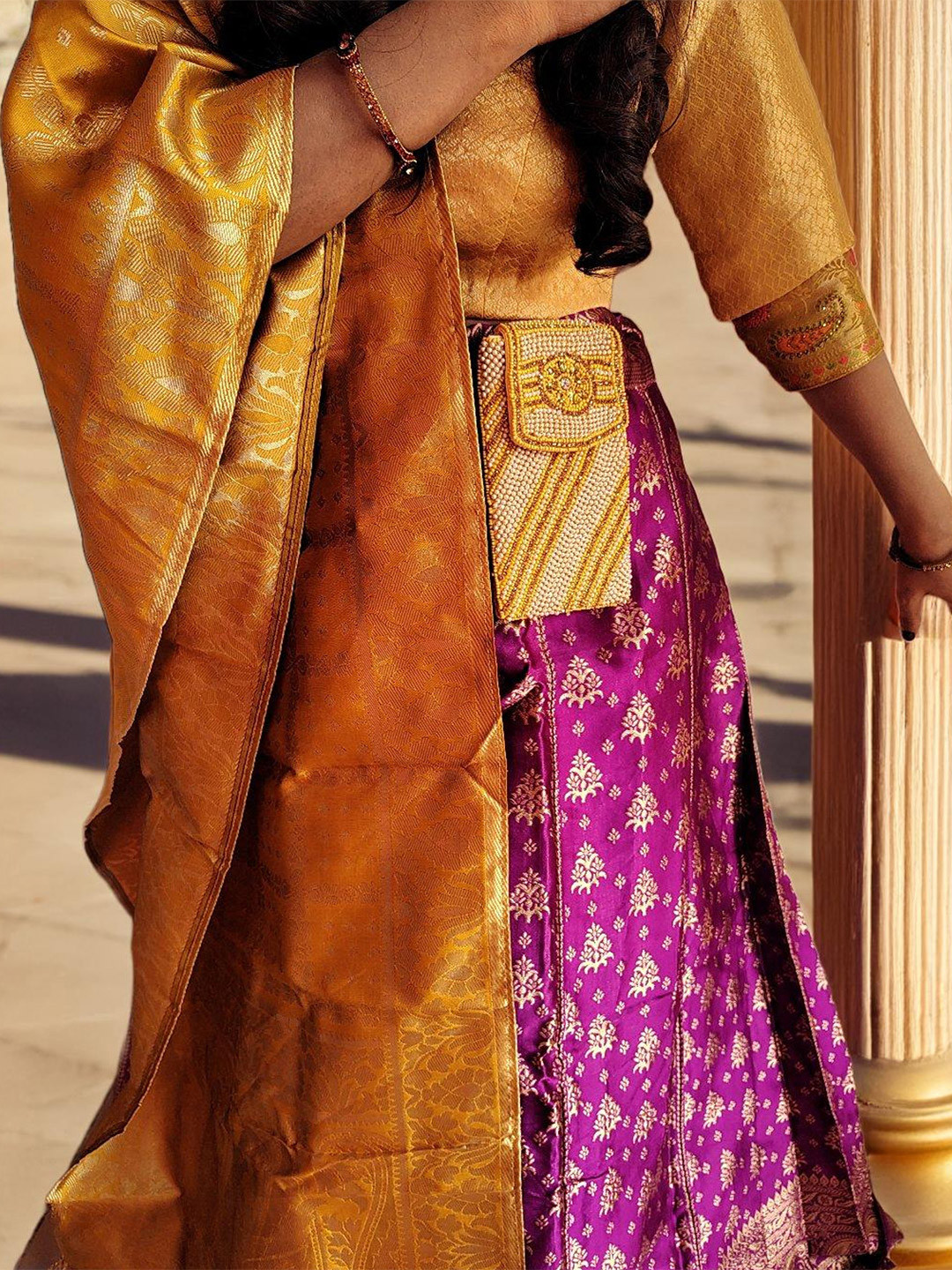 Kaarnis Yellow Sapphire Mobile Bag