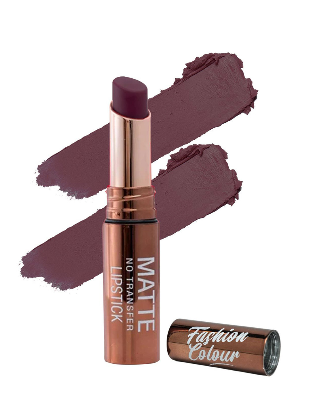 Fashion Colour Platinum Matte No Transfer Long Lasting Lipstick- 3.8g  Violet Jam 606