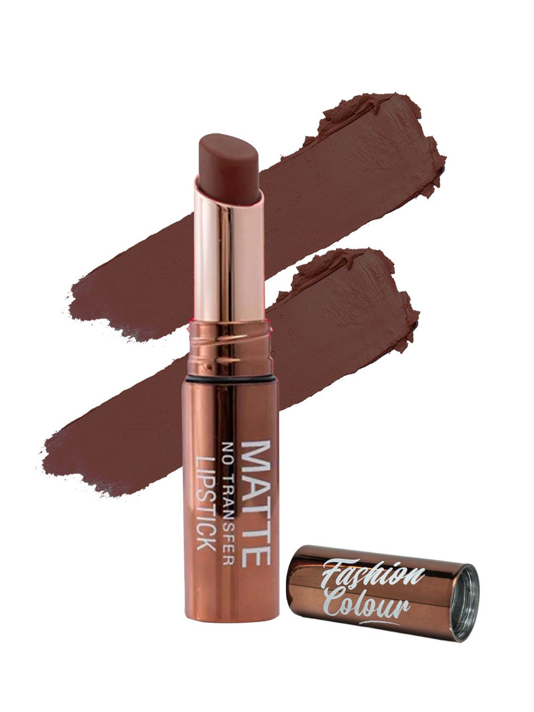 Fashion Colour Platinum Matte No Transfer Long Lasting Lipstick- 3.8g Auburn 612