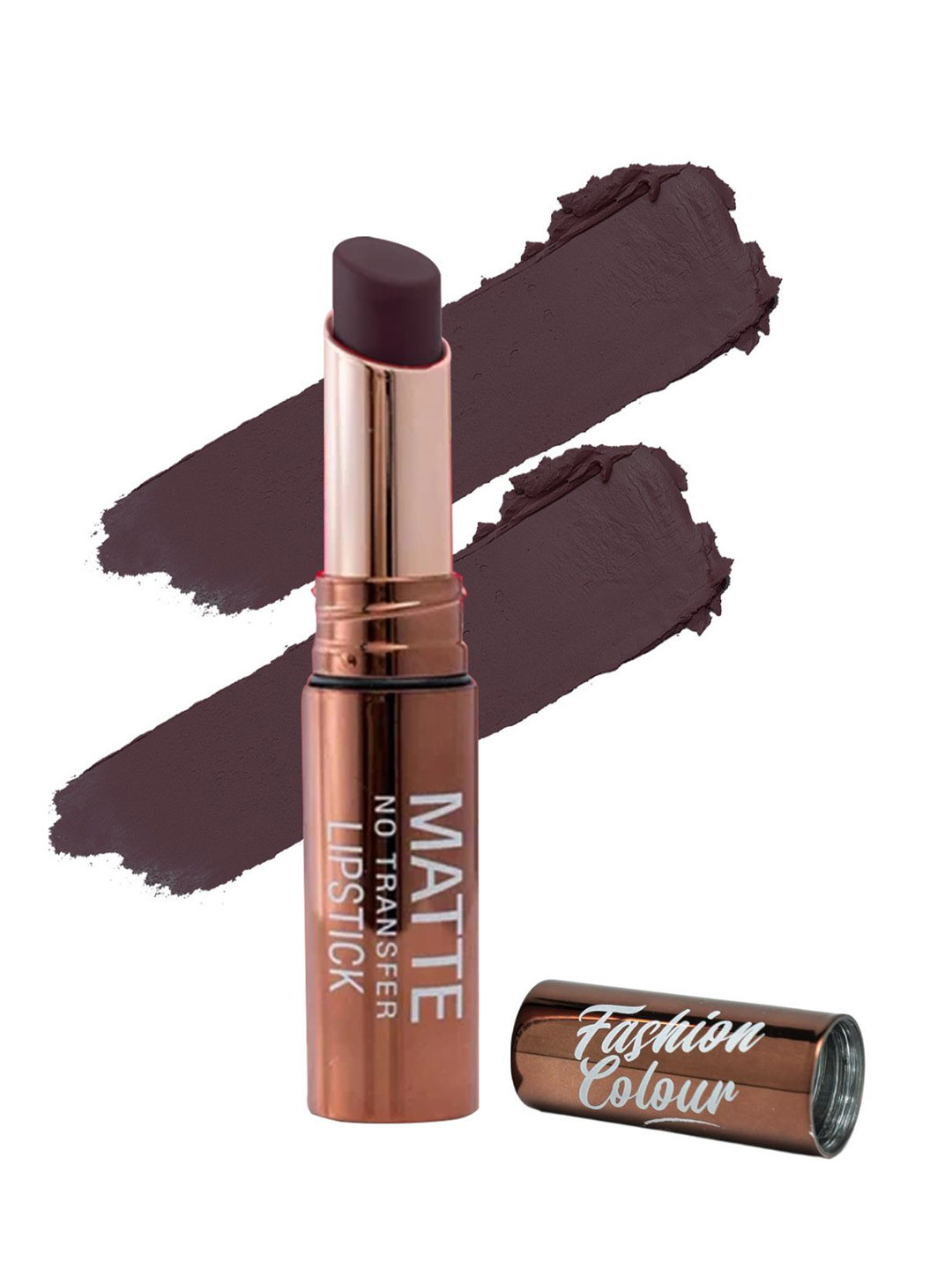 Fashion Colour Platinum Matte No Transfer Long Lasting Lipstick - 3.8g Iced Amethyst 608