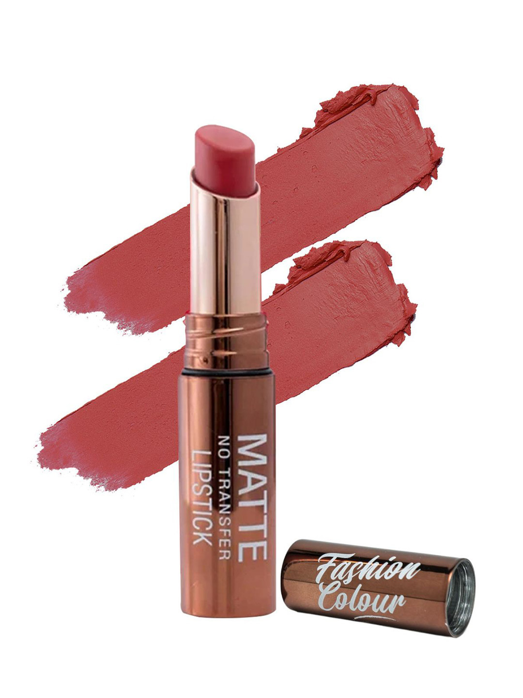 Fashion Colour Platinum Matte No Transfer Long Lasting Lipstick - 3.8g Conch Shell 602